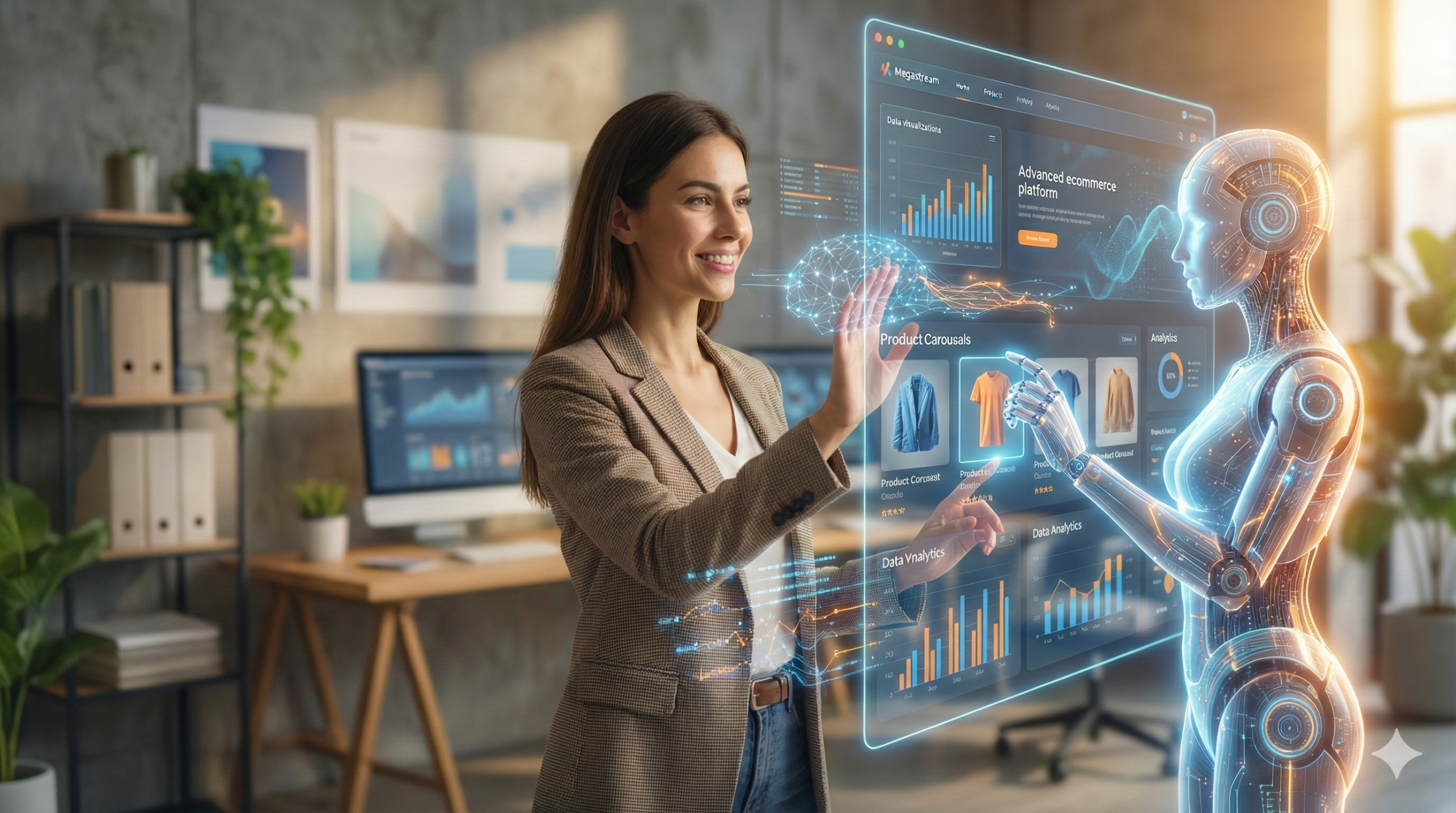 website design and development with AI